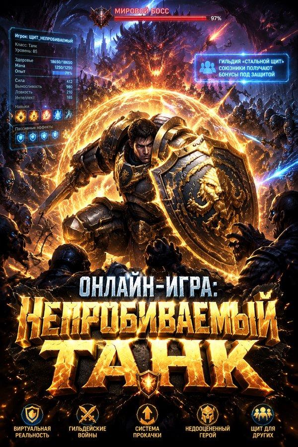 Онлайн-игра: Непробиваемый Танк