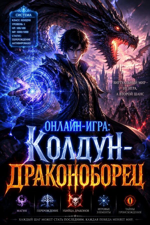 Онлайн-игра: Колдун-драконоборец