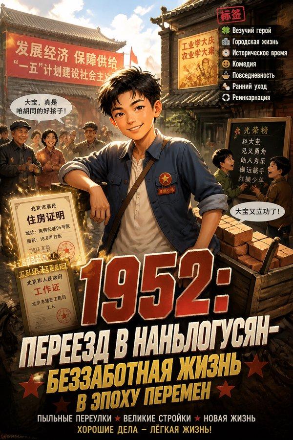 1952: Переезд в Наньлогусян — беззаботная жизнь в эпоху перемен
