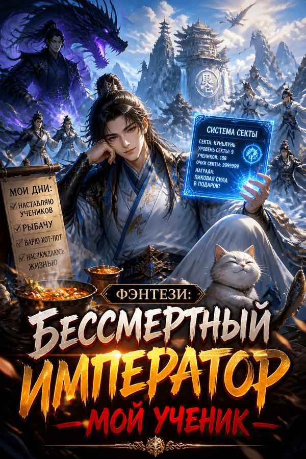 Фэнтези: Бессмертный император — мой ученик