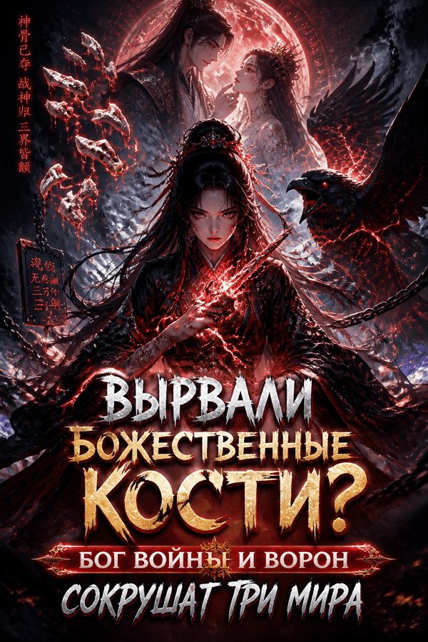 Вырвали божественные кости? Бог войны и ворон сокрушат три мира