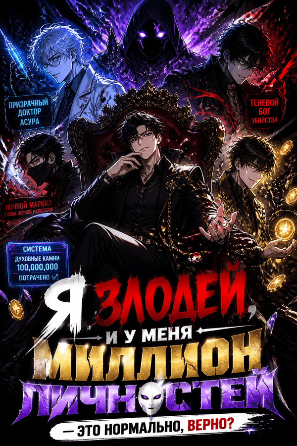 Я злодей, и у меня миллион личностей — это нормально, верно?