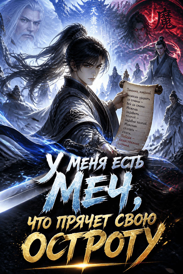 У меня есть меч, что прячет свою остроту