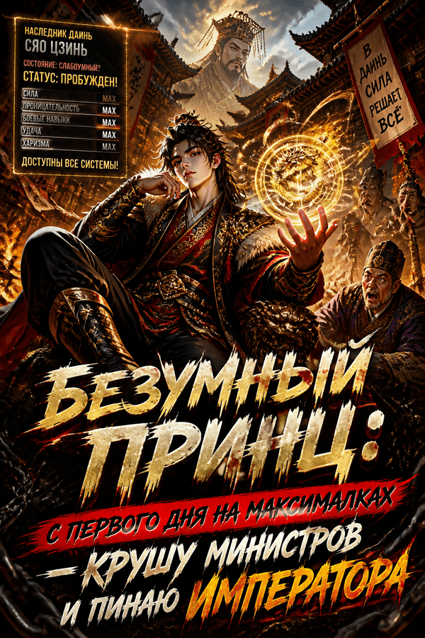 Безумный принц: с первого дня на максималках — крушу министров и пинаю императора