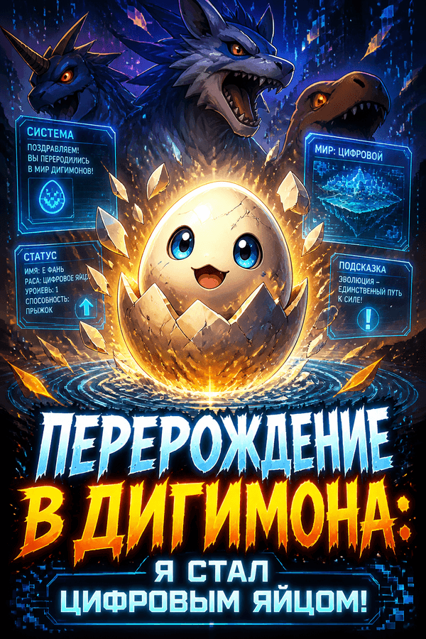 Перерождение в Дигимона: Я стал цифровым яйцом!