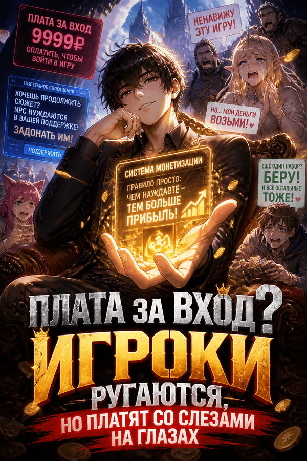 Плата за вход? Игроки ругаются, но платят со слезами на глазах
