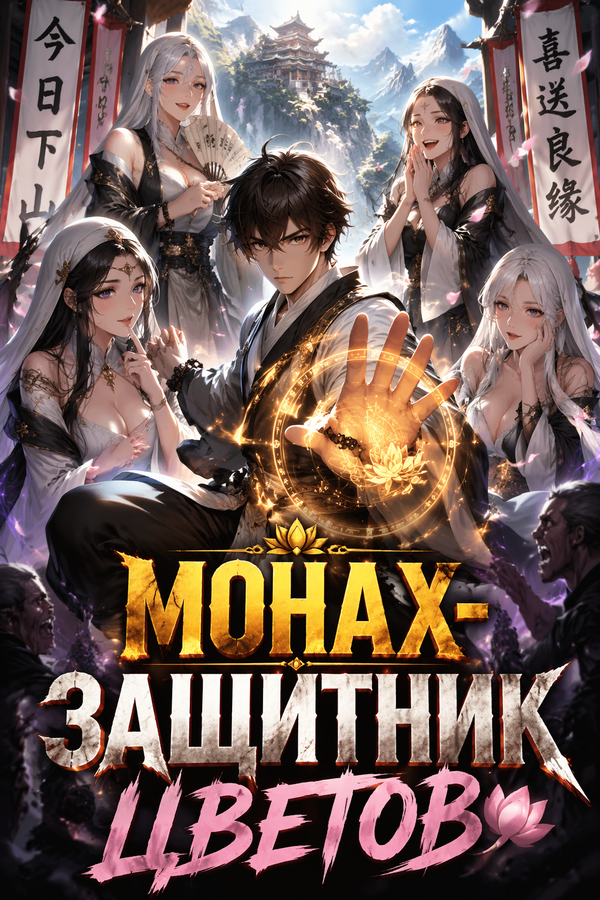 Монах-защитник цветов